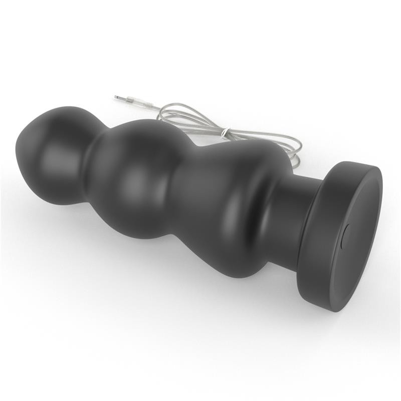 Vibrating Butt Plug King Sized 78 Black