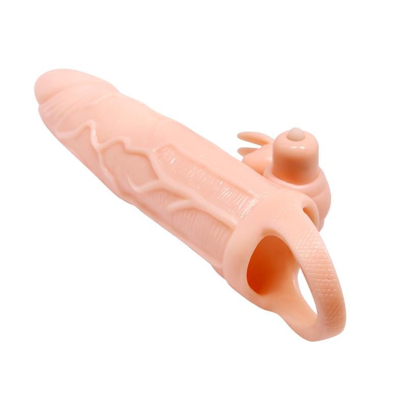 Brave Man Penis Sleeve with Vibration 5cm