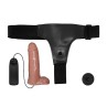 Harness with Retractable Dildo and Vibration