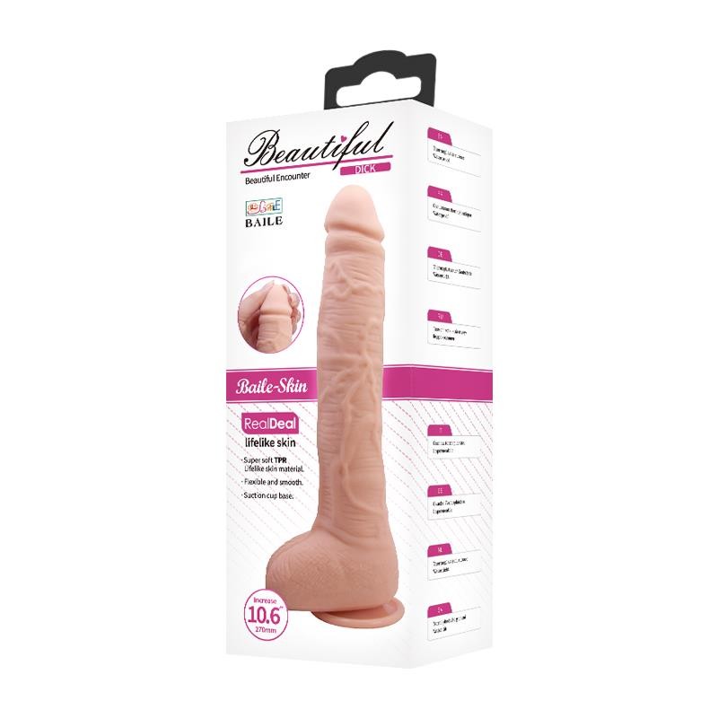 Dick Realistic Dildo with Suction Cup Flesh