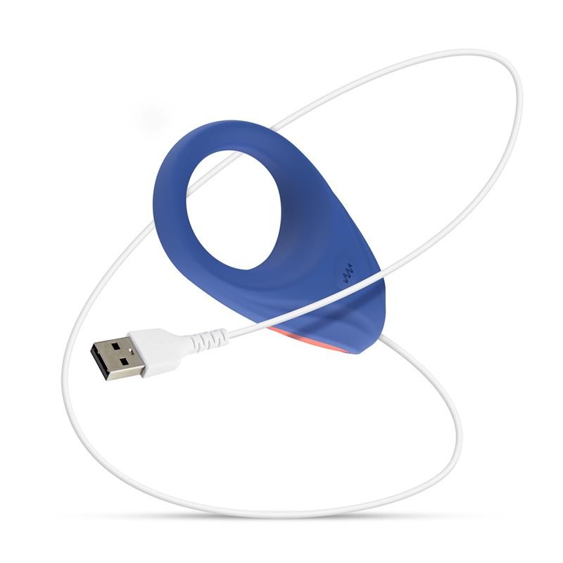 Rring First Penis Ring with Vibration USB Silicone