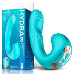 Hydra Vibe with Pulsation and Clitoris Stimulating Tongue 3 Motors USB