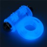 Lumino Play Vibrating Penis Ring Blue Light