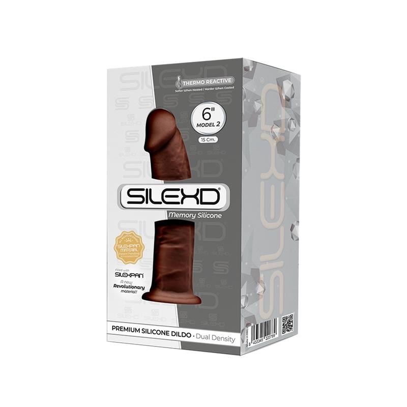 Dildo Dual Density Mod 2 6 Brown