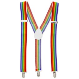 Suspenders LGBT Colors